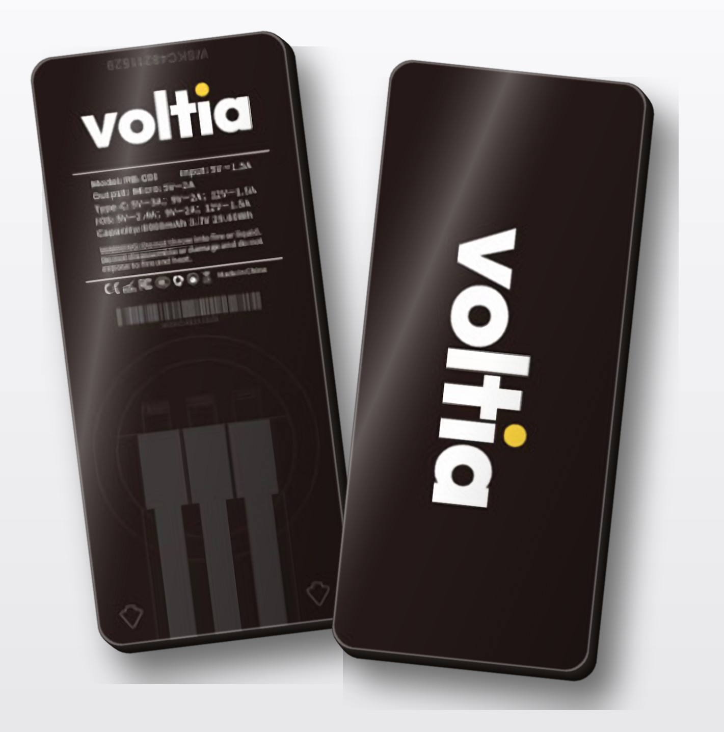 Batería voltia de 8.000 mAh con tres cables integrados